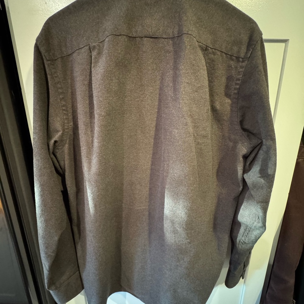 Charles Tyrwhitt Charcoal Button Down Shirt - Picture 2 of 4